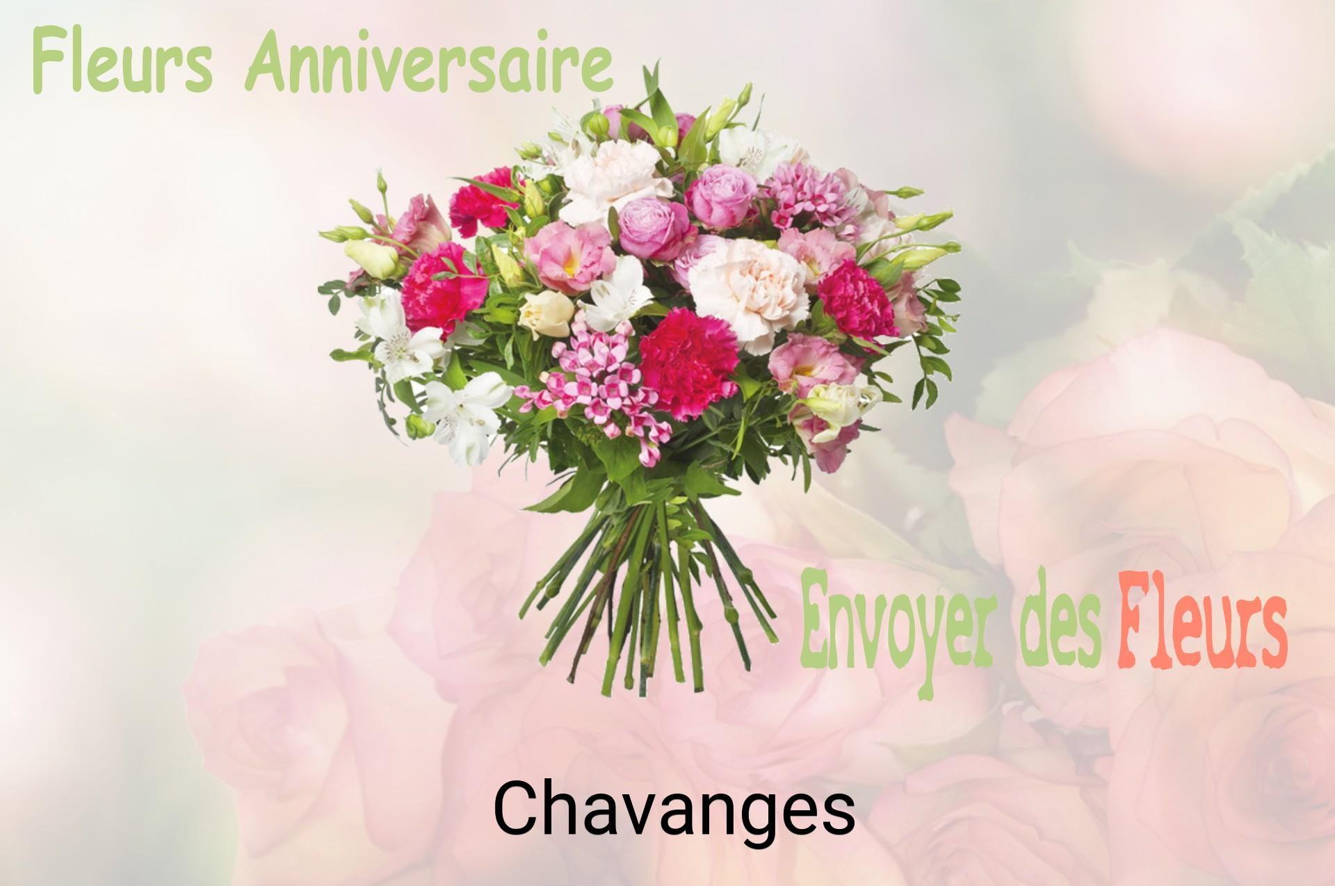 Bouquet de fleurs d’anniversaire livré à Chavanges